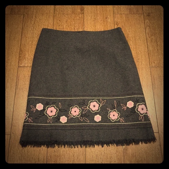 Dress barn wool blend skirt - Picture 1 of 4